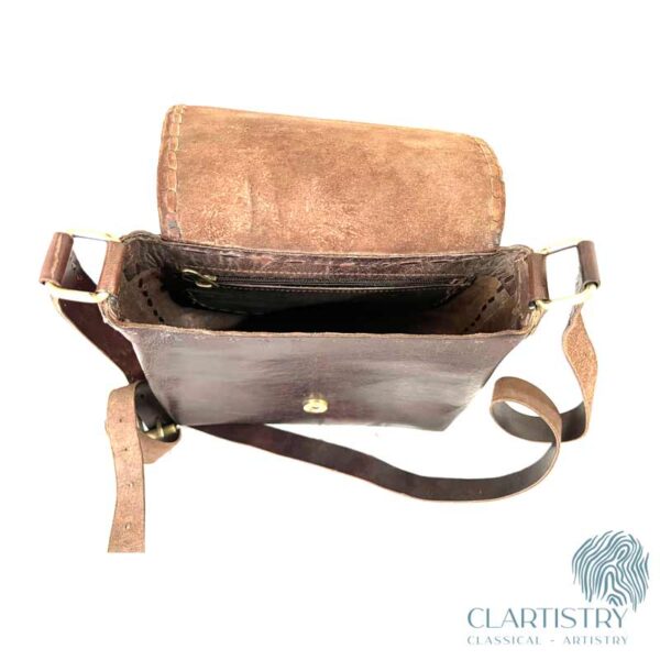 Elongated Postman Sling Purse - Image 2